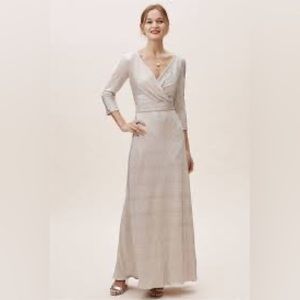 BHLDN Diedra Rose Gold Wedding mother of the bride /guest Dress